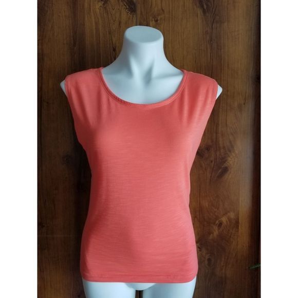 Lucy Tops - Lucy Savasana Coral Sleeveless Tee